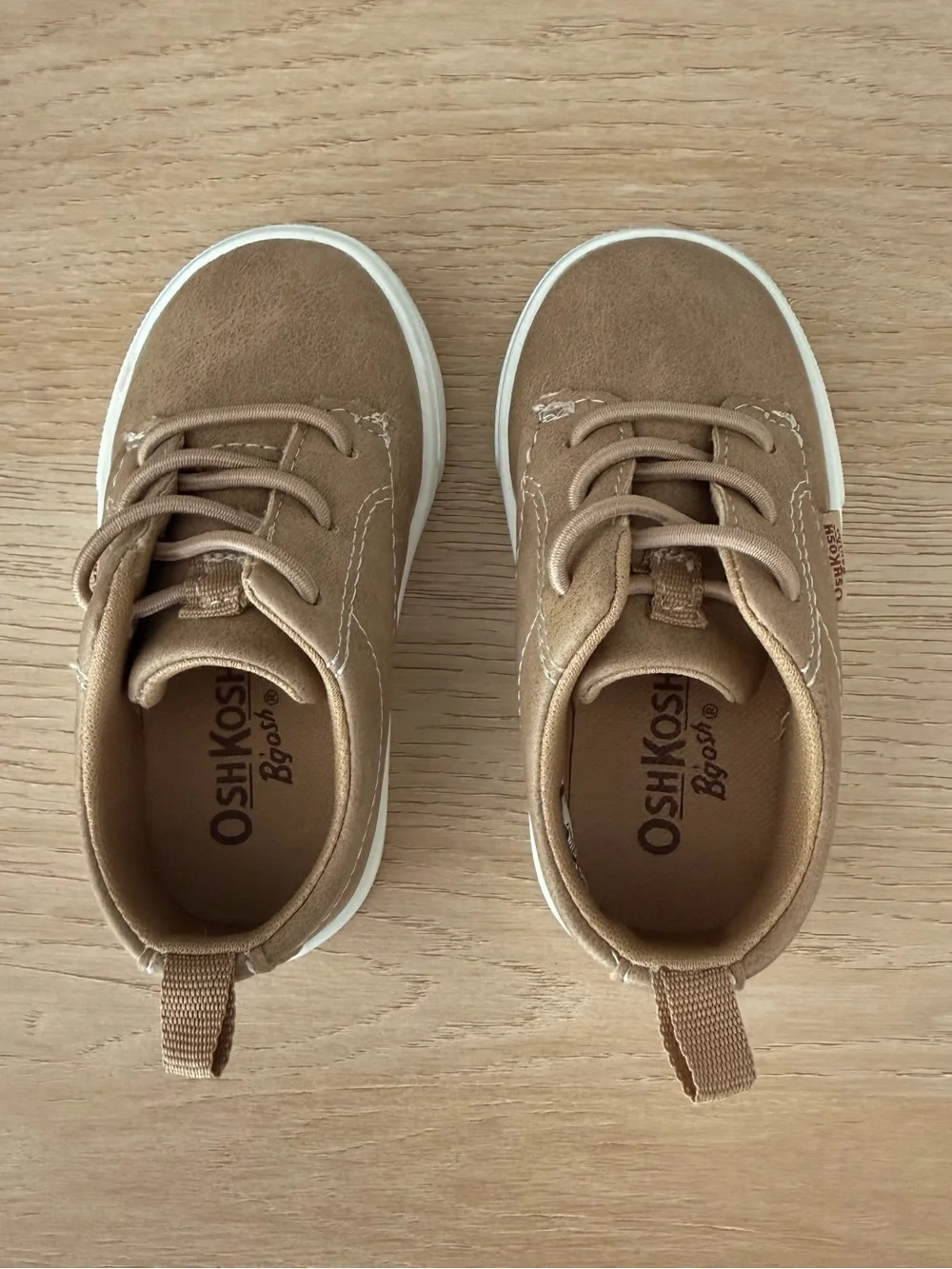 OshKosh B'gosh Kids' Tan Lace-Up Sneaker